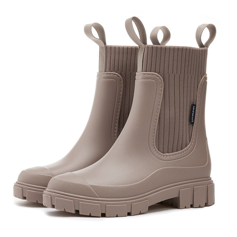 Ainsley | Damskie wodoodporne kalosze outdoorowe – kalosze typu Wellington