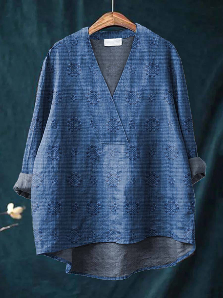 Esmeray | Women's long-sleeve blouse – loose fit, lightweight and wrinkle-resistant