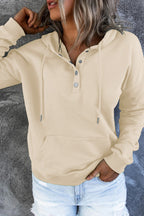 Aeloria | Bluza z kapturem ze sznurkiem do regulacji – Casualowy model typu pullover