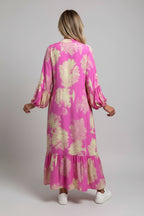 Boho maxi dress with a flared hem – relaxed, summer style with natural, feminine charm