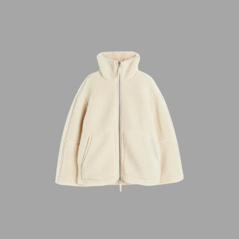 Pluszowy płaszcz Teddy dla kobiet – ciepły i stylowy, zapewniający wygodę