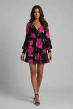 Women's Floral Mini Dress – a fun, chic summer style, perfect for everyday wear and evening events