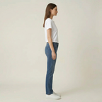 Women's Soft V-Neck T-Shirt - Lightweight, Short, Casual Short Sleeve Blouse