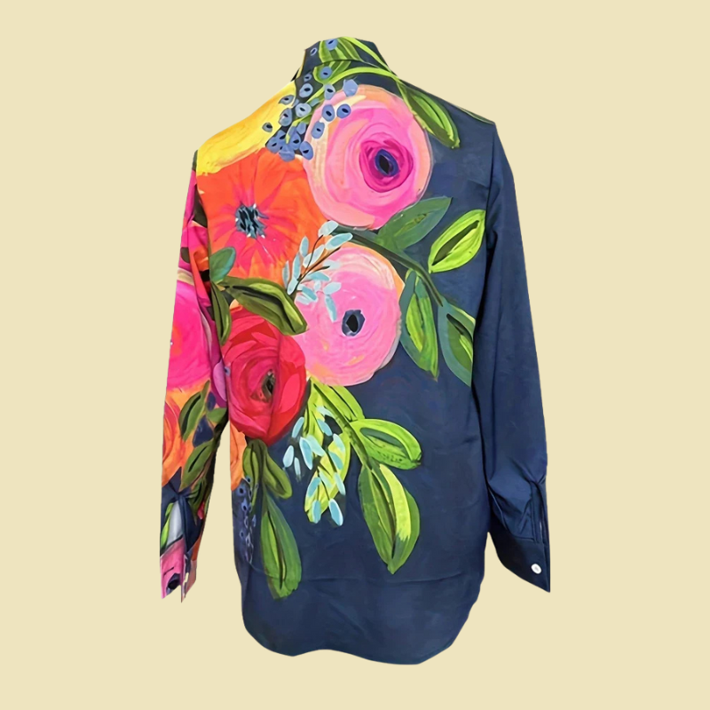 Koszula damska z miękkim kołnierzykiem i guzikami – niezbędnik w eleganckiej, swobodnej garderobie