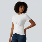 Classic crewneck T-shirt – soft, short sleeve, everyday, casual top