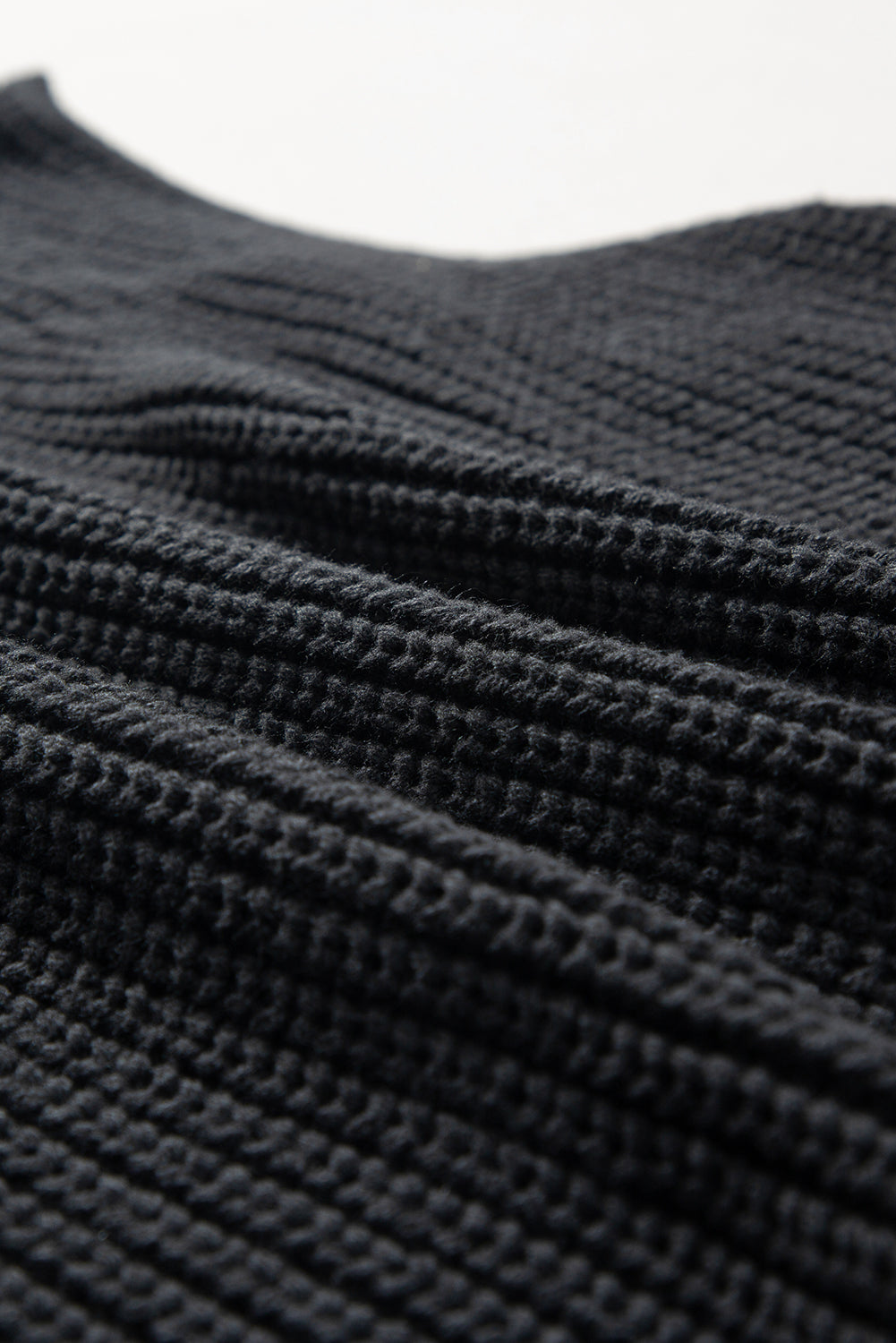 Ayra | Damski sweter bez rękawów z dzianiny warkoczowej – jednokolorowy sweter