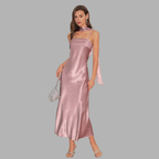 Elegancka sukienka maxi – luksusowa mieszanka tkanin, która podkreśla kobiecą sylwetkę