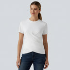 Classic crewneck T-shirt – soft, short sleeve, everyday, casual top