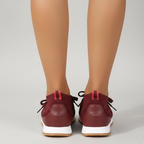 Pelagia | Lekkie damskie buty sportowe – sznurowane trampki na co dzień
