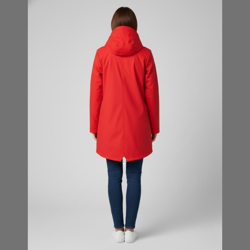 Damska lekka, przeciwdeszczowa kurtka z kapturem – połączenie wygody i stylu