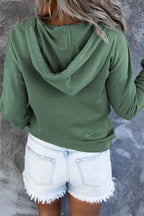 Aeloria | Bluza z kapturem ze sznurkiem do regulacji – Casualowy model typu pullover
