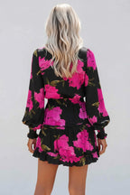 Women's Floral Mini Dress – a fun, chic summer style, perfect for everyday wear and evening events