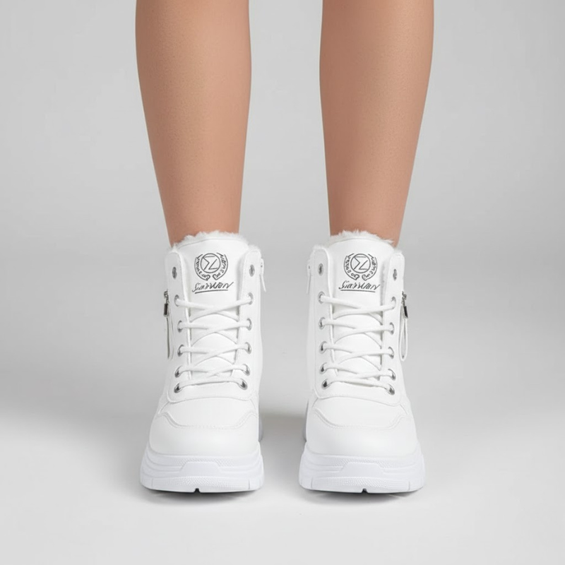 Damskie zimowe botki – stylowy komfort z miękką wyściółką