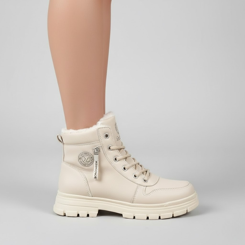 Damskie zimowe botki – stylowy komfort z miękką wyściółką