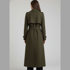 Moderner Damen-Trenchcoat – elegante Silhouette mit Gürtel