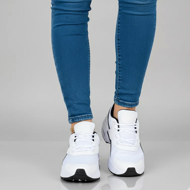 Damskie buty sportowe sznurowane – lekkie i modne buty do biegania