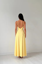 Julia | Elegancka Sukienka Maxi Damska – Drapowana Sukienka Wieczorowa z Gorsetem