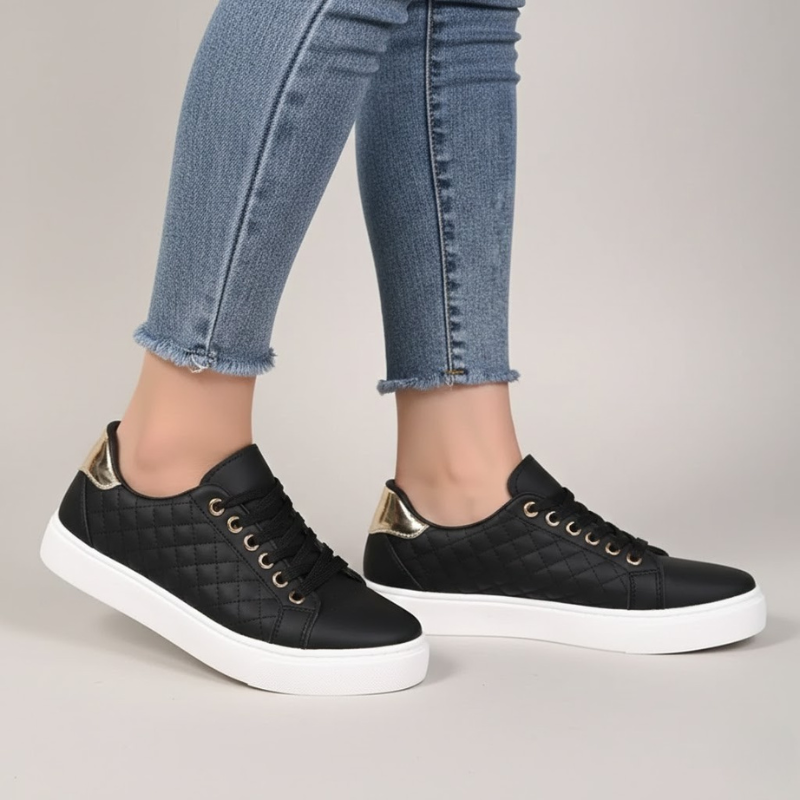 Modne, sznurowane trampki damskie – modne i wygodne buty na co dzień