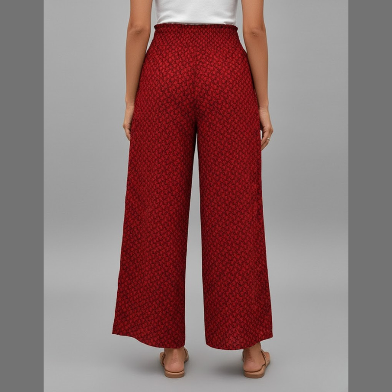 Damskie, przewiewne, letnie spodnie z wysokim stanem – lekkie, elastyczne spodnie o luźnym kroju