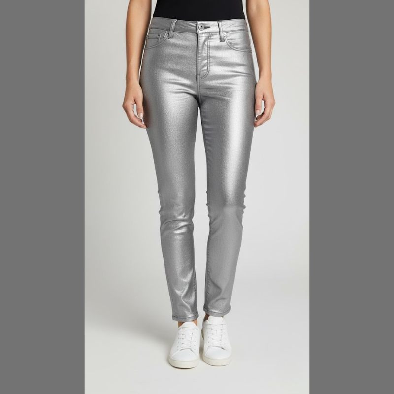 Damskie jeansy modelujące sylwetkę, obcisłe, proste – elastyczne, na co dzień