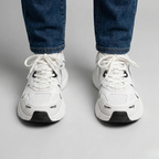 Damskie lekkie buty sportowe – sznurowane, wygodne buty do biegania i chodzenia