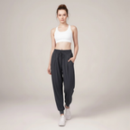 Elżbieta | Damskie Spodnie z Wysokim Stanem – Eleganckie Spodnie Casual