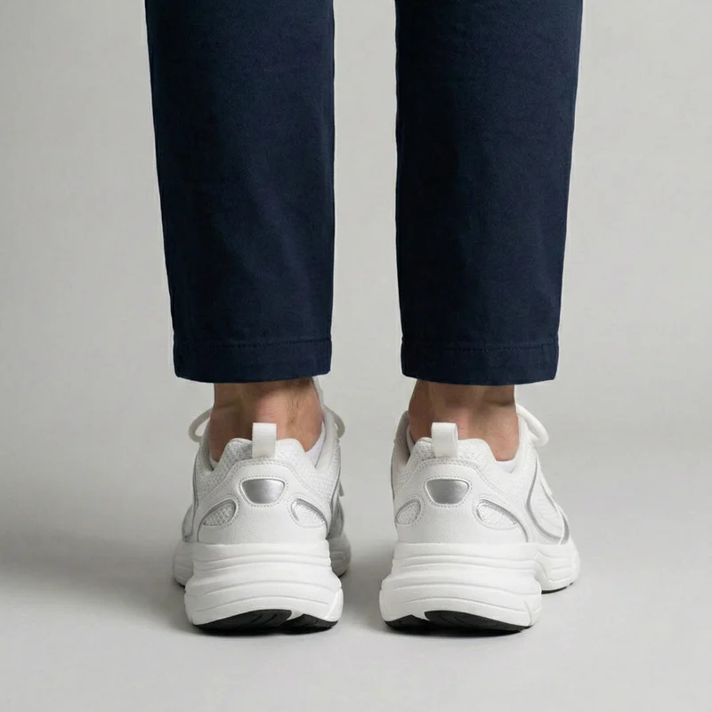 Damskie lekkie buty sportowe – sznurowane, wygodne buty do biegania i chodzenia
