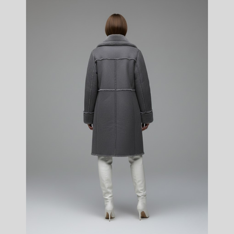 Women's soft faux fur coat - a cozy winter essential