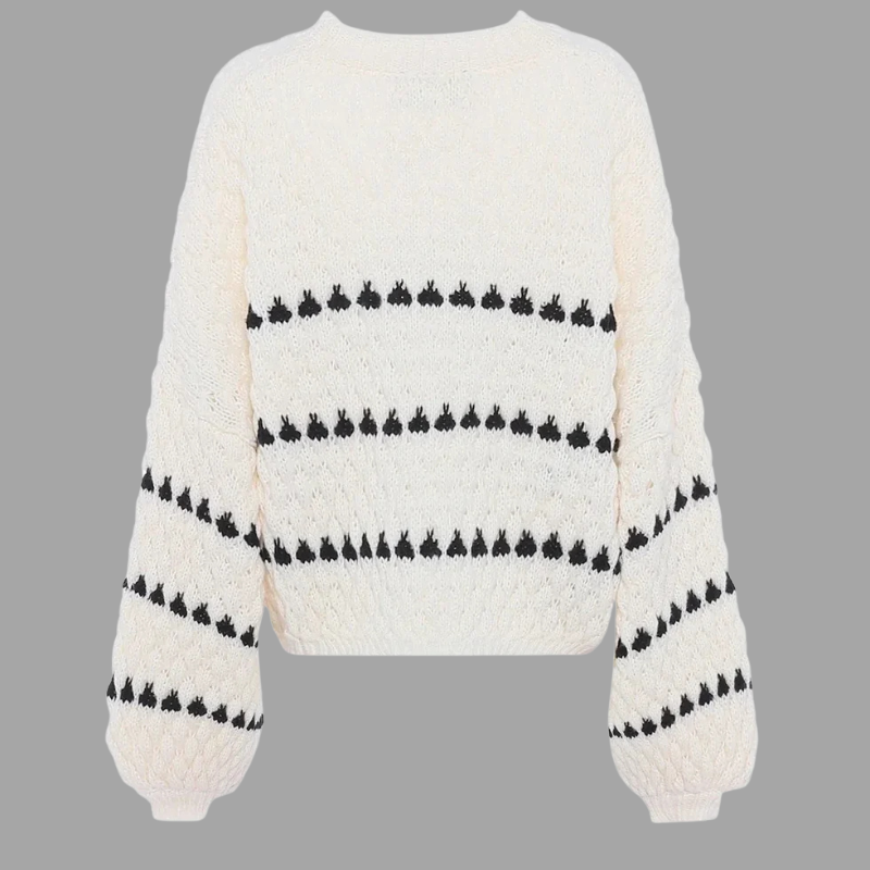 Modny, obszerny sweter z dzianiny – luźny, wygodny i modny sweter dla kobiet