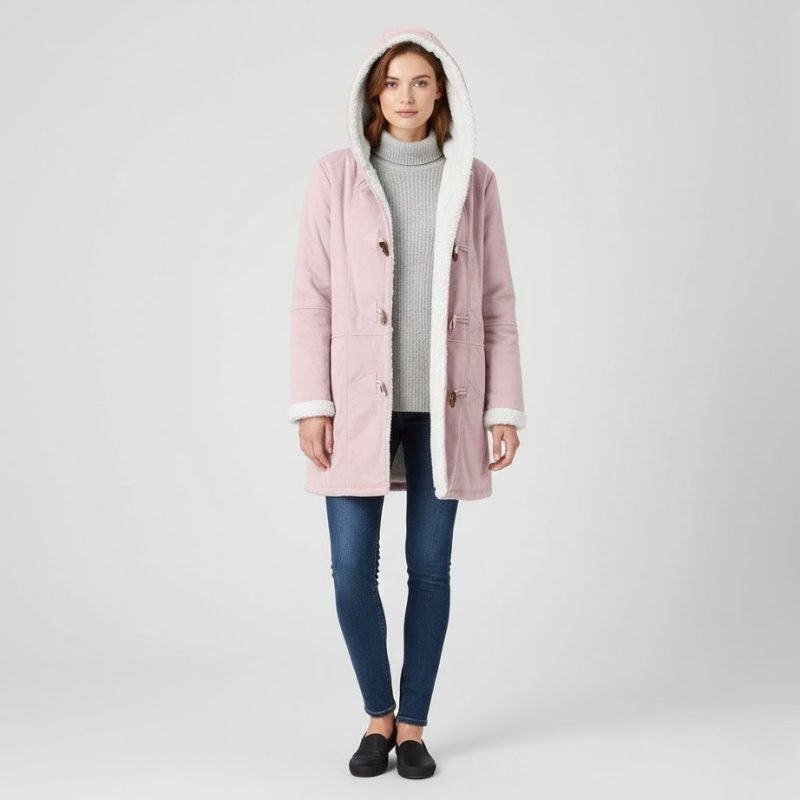Damska kurtka polarowa z kapturem – wygodna warstwa na zimne dni