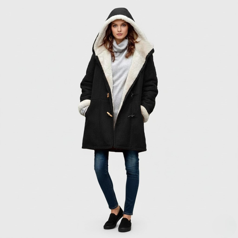 Damska kurtka polarowa z kapturem – wygodna warstwa na zimne dni