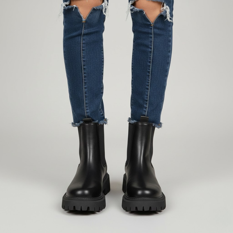 Eleganckie, zimowe, komfortowe buty damskie – elegancki design, który łatwo się zakłada