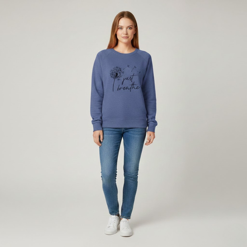 Sweter Serenity Statement – Luźny komfort i pozytywna energia