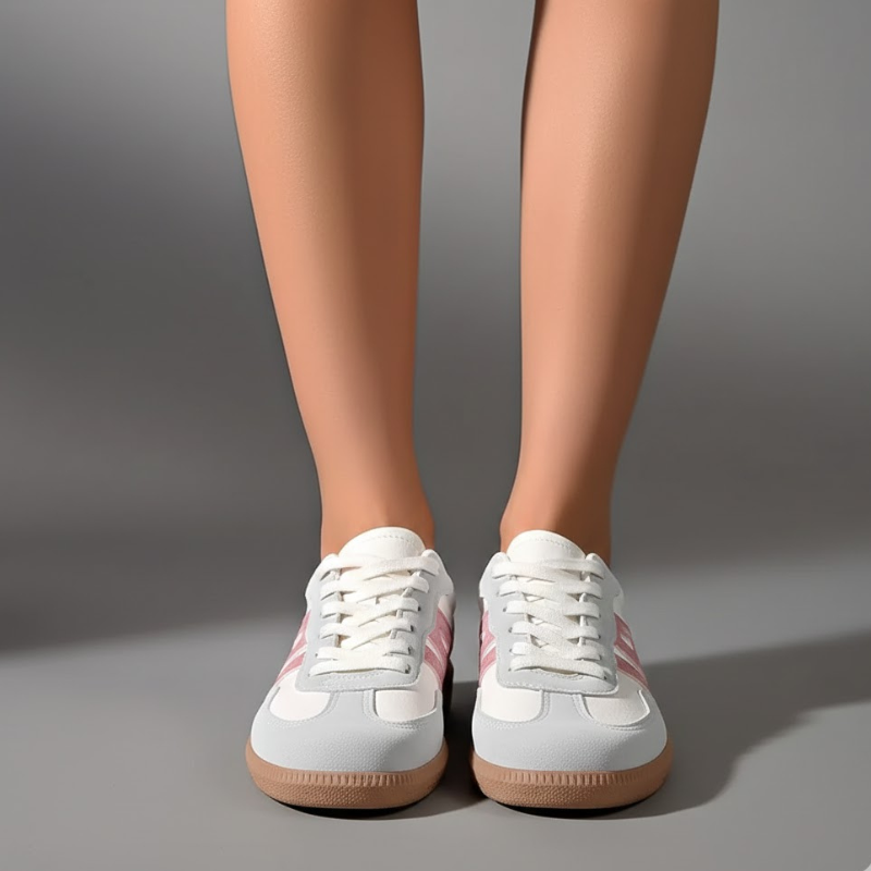 Women's timeless lace-up urban sneakers – everyday and comfortable city shoes