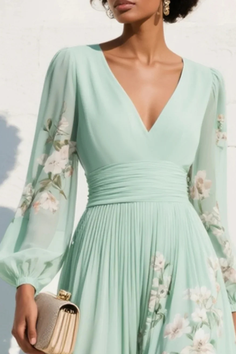Lotte™ | Stylish Flowy Midi Dress