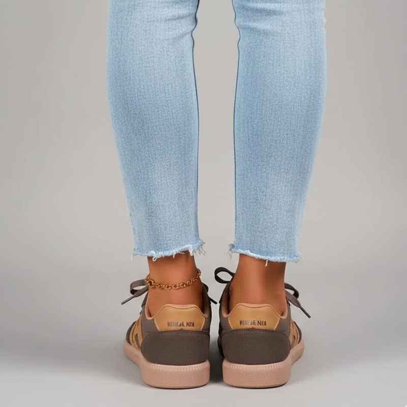 Damskie ponadczasowe sznurowane trampki miejskie – codzienne i wygodne buty miejskie