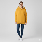 Bequemer Damen-Hoodie mit Fleece-Futter – weiche, warme Alltagsbekleidung