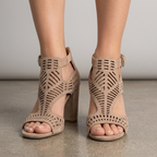 Lena | Damskie sandały na słupku 5–7 cm – wygodne, antypoślizgowe, eleganckie