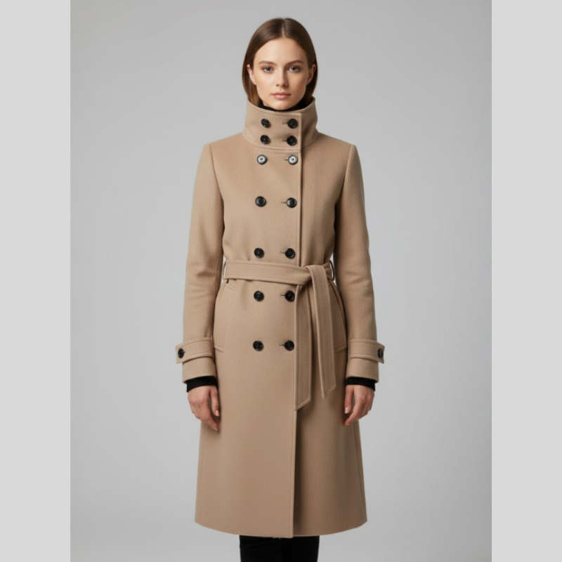 Ultraciepły, długi płaszcz zimowy dla kobiet – niezbędny element garderoby na zimne dni