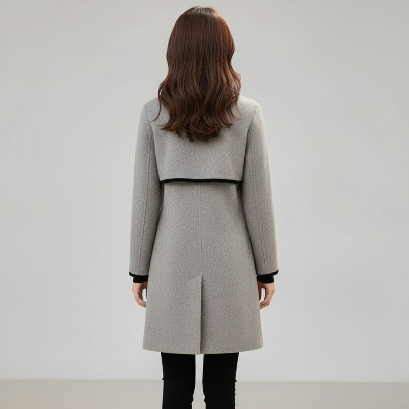 Elegancki dwurzędowy trencz dla kobiet – współczesny styl miejski