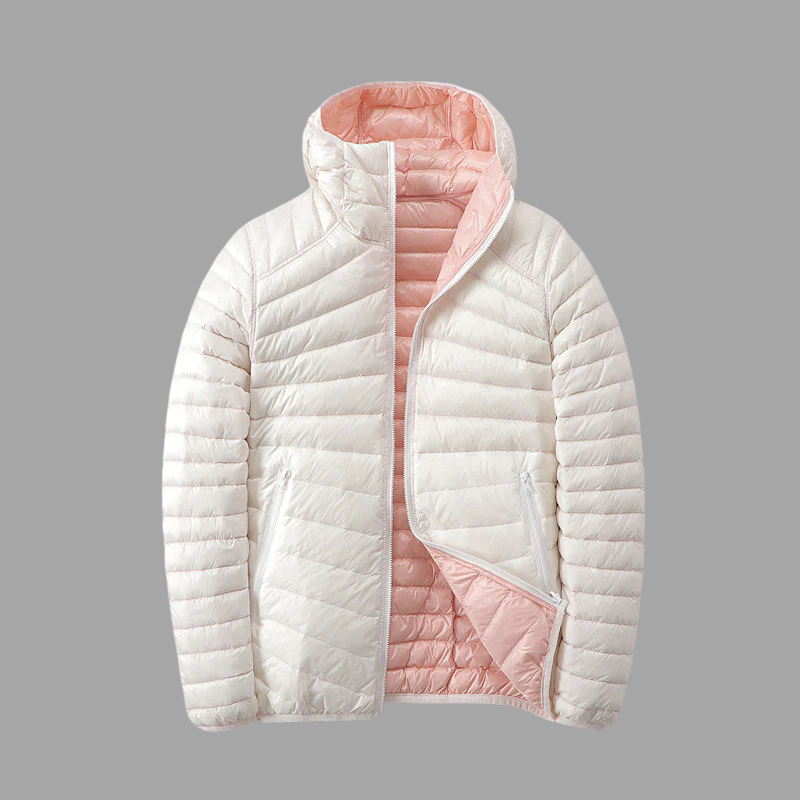 Lekka damska kurtka z kapturem – idealna na okres przejściowy