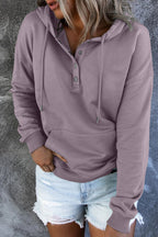 Aeloria | Bluza z kapturem ze sznurkiem do regulacji – Casualowy model typu pullover