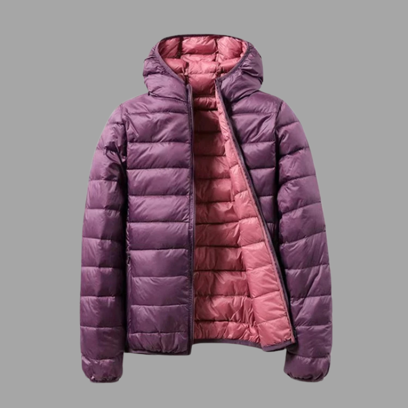 Lekka damska kurtka z kapturem – idealna na okres przejściowy