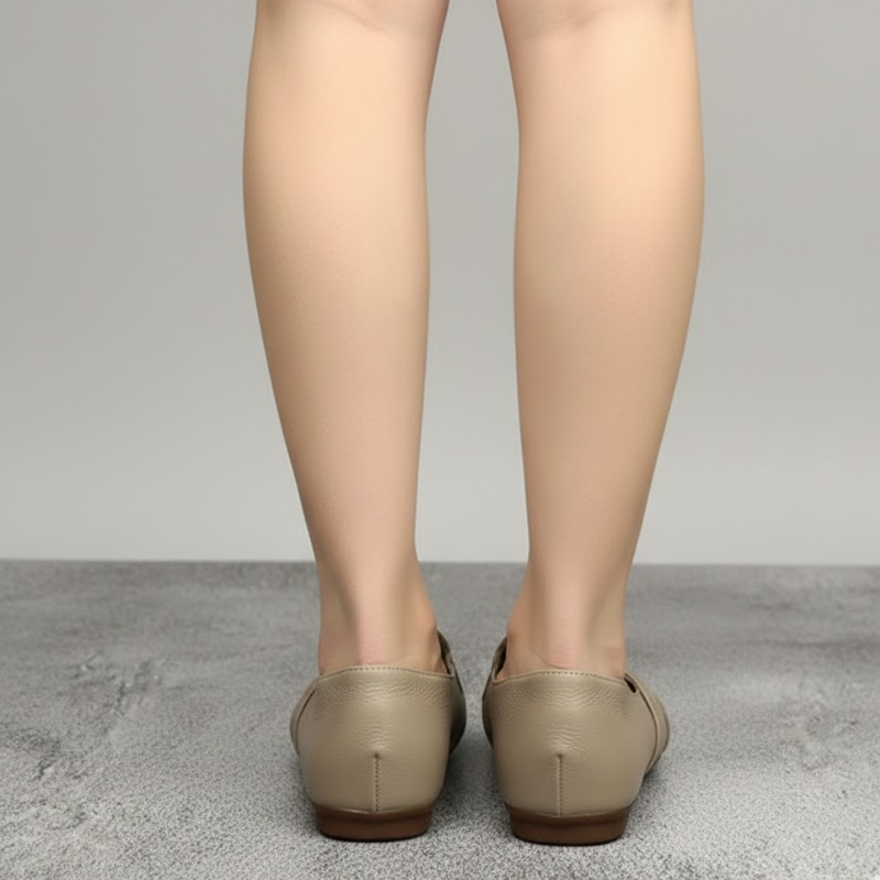 Damskie, retro, wsuwane, płaskie buty – wygodne, codzienne buty