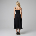 Women's flowing chiffon dress - elegant and lightweight evening gown