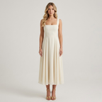 Women's flowing chiffon dress - elegant and lightweight evening gown