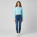 Trendiger Damen-Kapuzenpullover in Cropped-Passform – ein stylischer Layer für kalte Tage