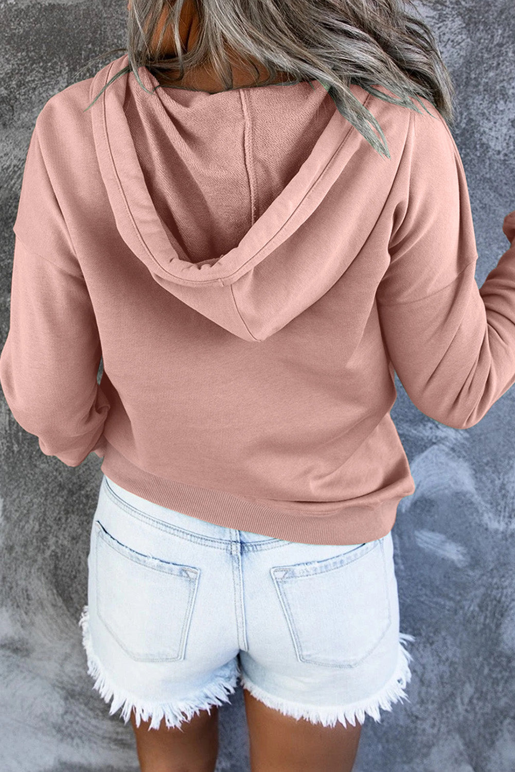 Bellamy | Damska bluza z kapturem z podstawowej kolekcji – miękka bluza o luźnym kroju
