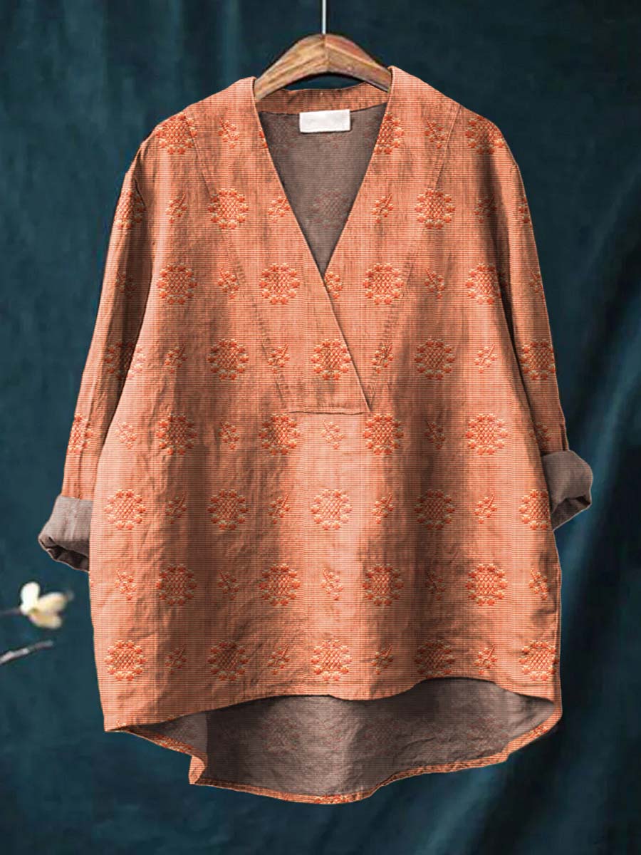 Esmeray | Women's long-sleeve blouse – loose fit, lightweight and wrinkle-resistant