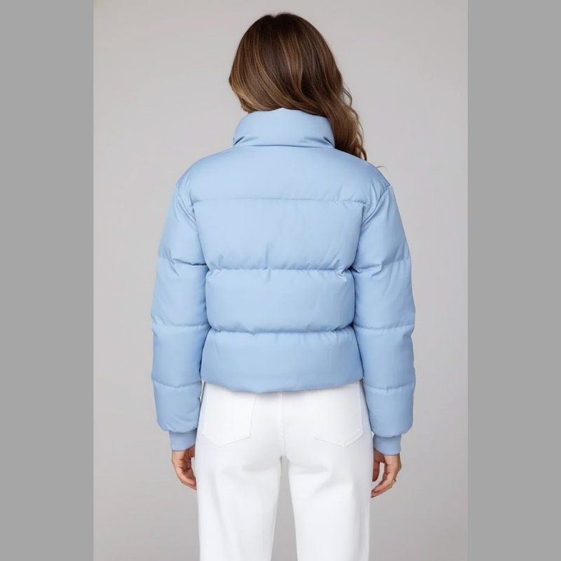 Damska pikowana kurtka puchowa – ciepła i lekka, niezbędna na zimę